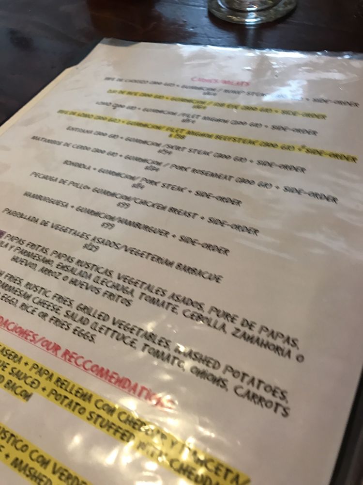 Santos Manjares Menu - Image 4
