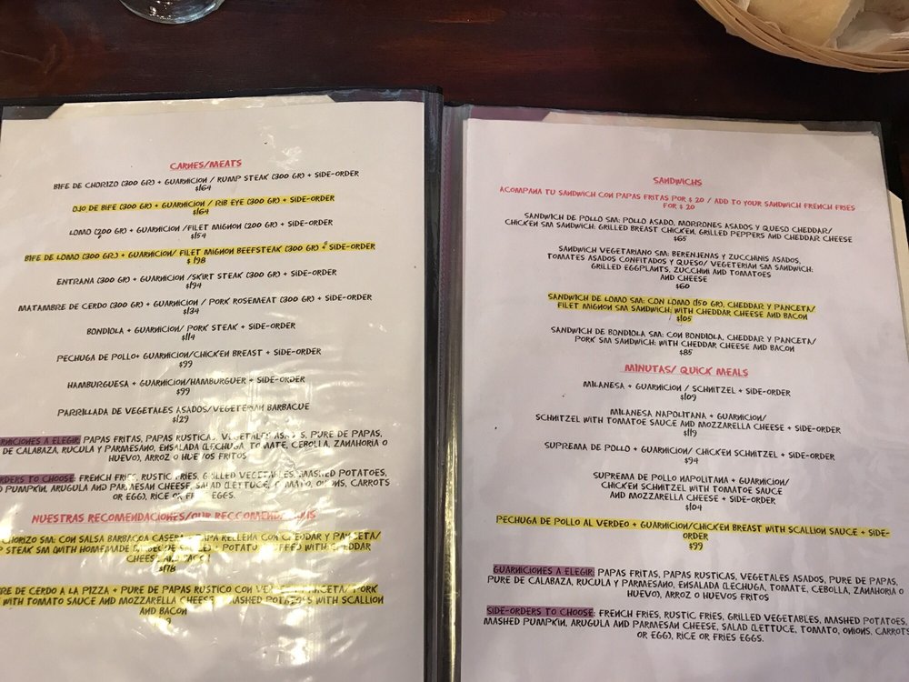 Santos Manjares Menu - Image 5